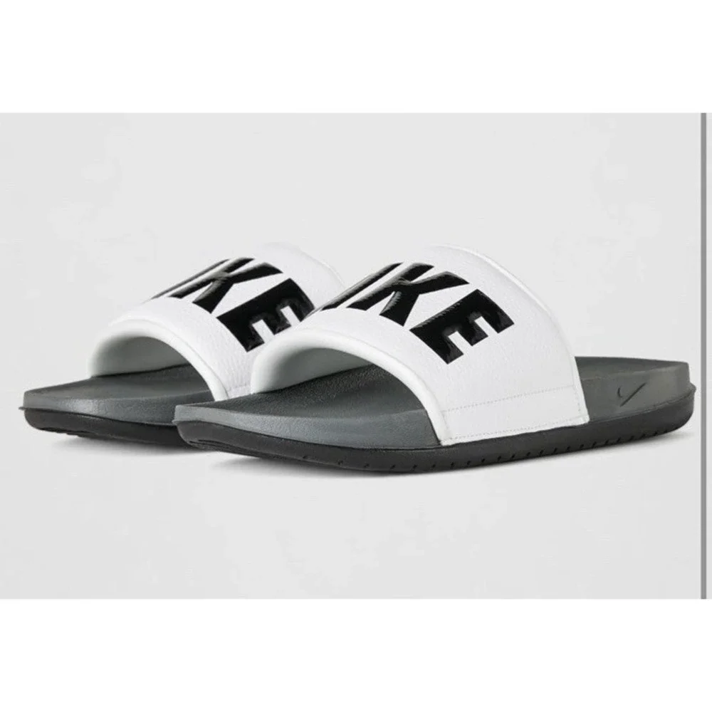 Men's‎ Nike Offcourt Slide Dark Grey/Black-White (BQ4639 001) Size 9
